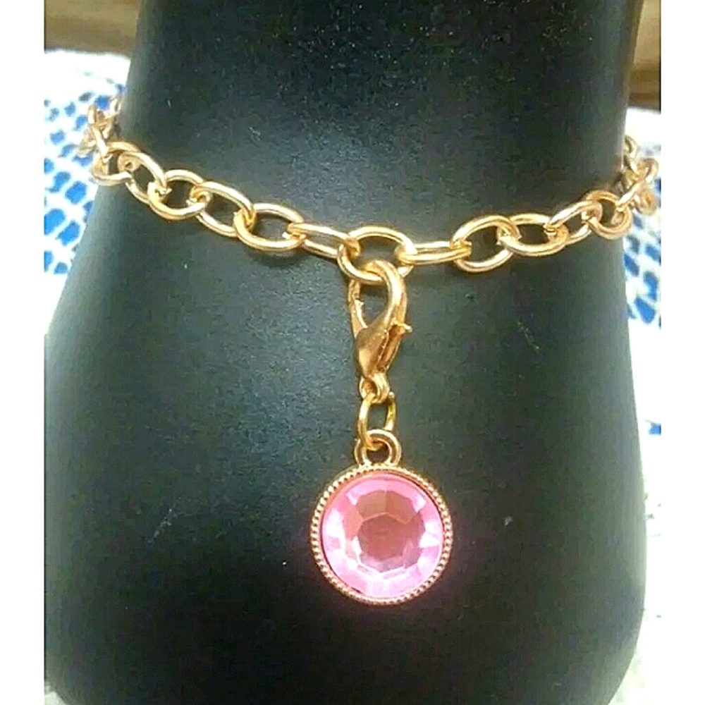 NWOT Bundle of Two Juicy Couture Charm handmade bracelets